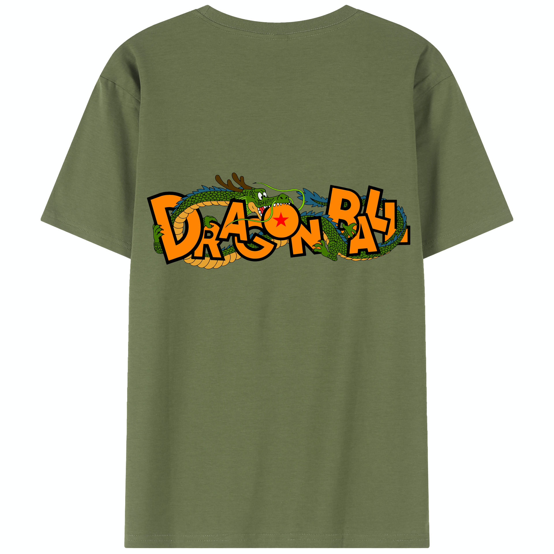 （画像用） ドラゴンボール DRAGON BALL 綿100％半袖Tシャツ（背面プリント）